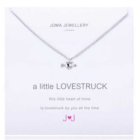 Joma jewellery a little Lovestruck Silver Heart Necklace 1103 ...