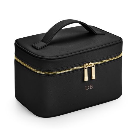 Luxe Personalised Makeup Vanity Case with Monogram