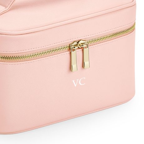 Luxe Personalised Makeup Vanity Case with Monogram