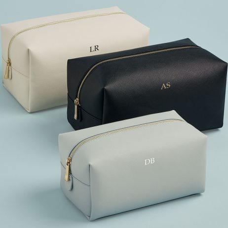 Custom Monogram Toiletry Bag: The Ultimate Gift for Her